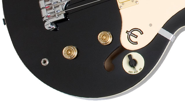 Epiphone Jack Casady Signature Bass Ch - Ebony - Semi & hollow-body electric bass - Variation 3