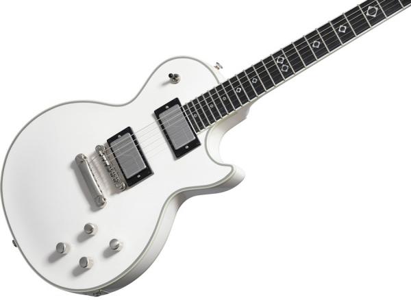 Solid body electric guitar Epiphone Jerry Cantrell Les Paul Custom Prophecy - bone white