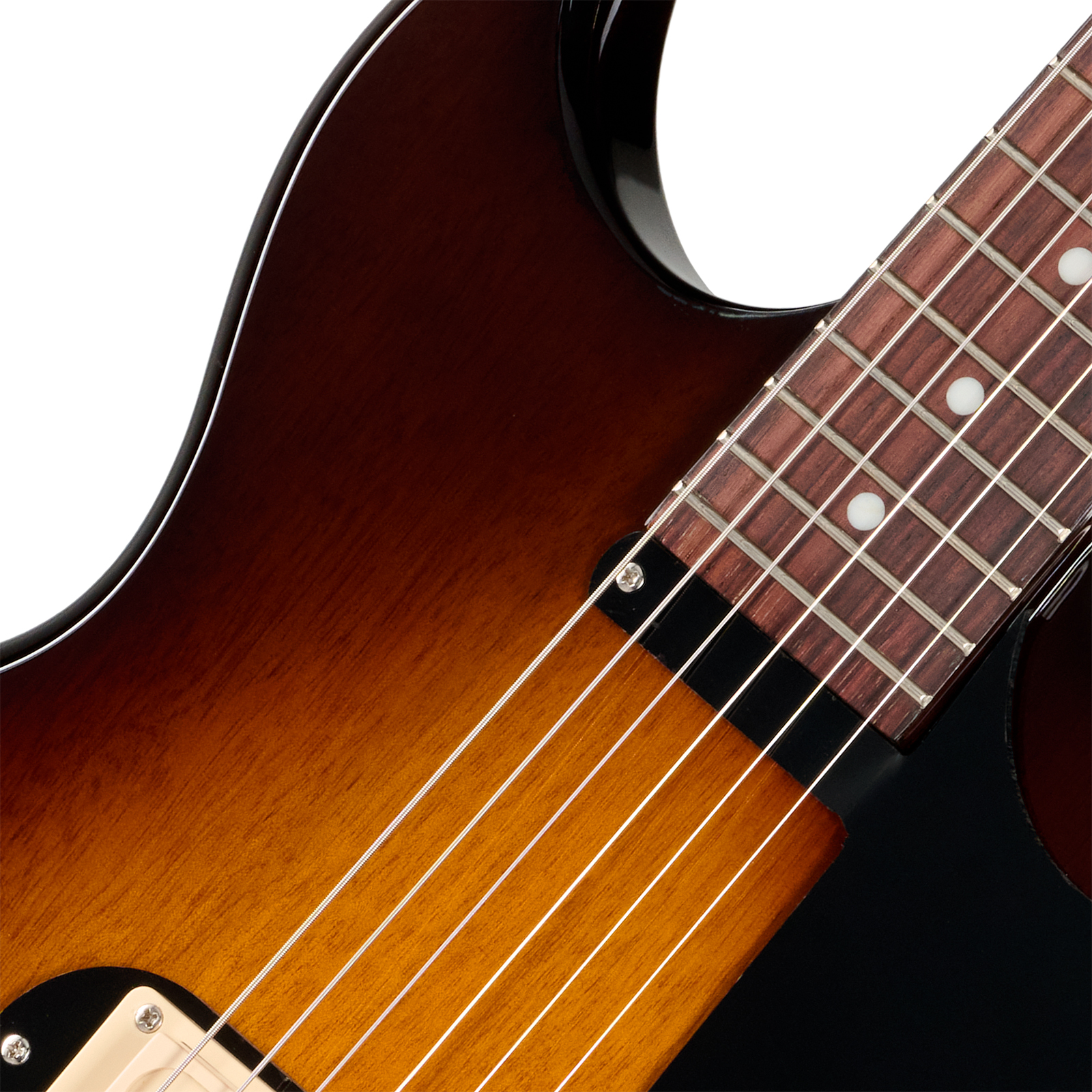 Epiphone Joan Jett Olympic Special Ht 1h Rw - Vintage Sunburst - Double cut electric guitar - Variation 2