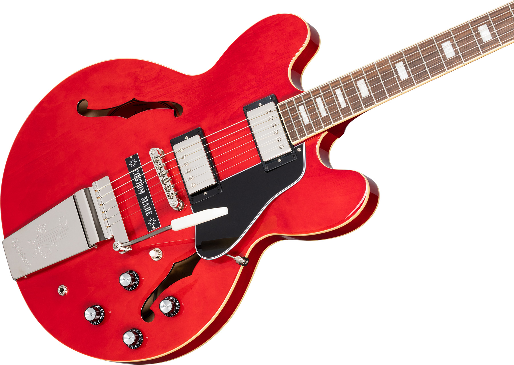 Epiphone Joe Bonamassa Es-335 1962 2h Trem Lau - Sixties Cherry - Signature electric guitar - Variation 3
