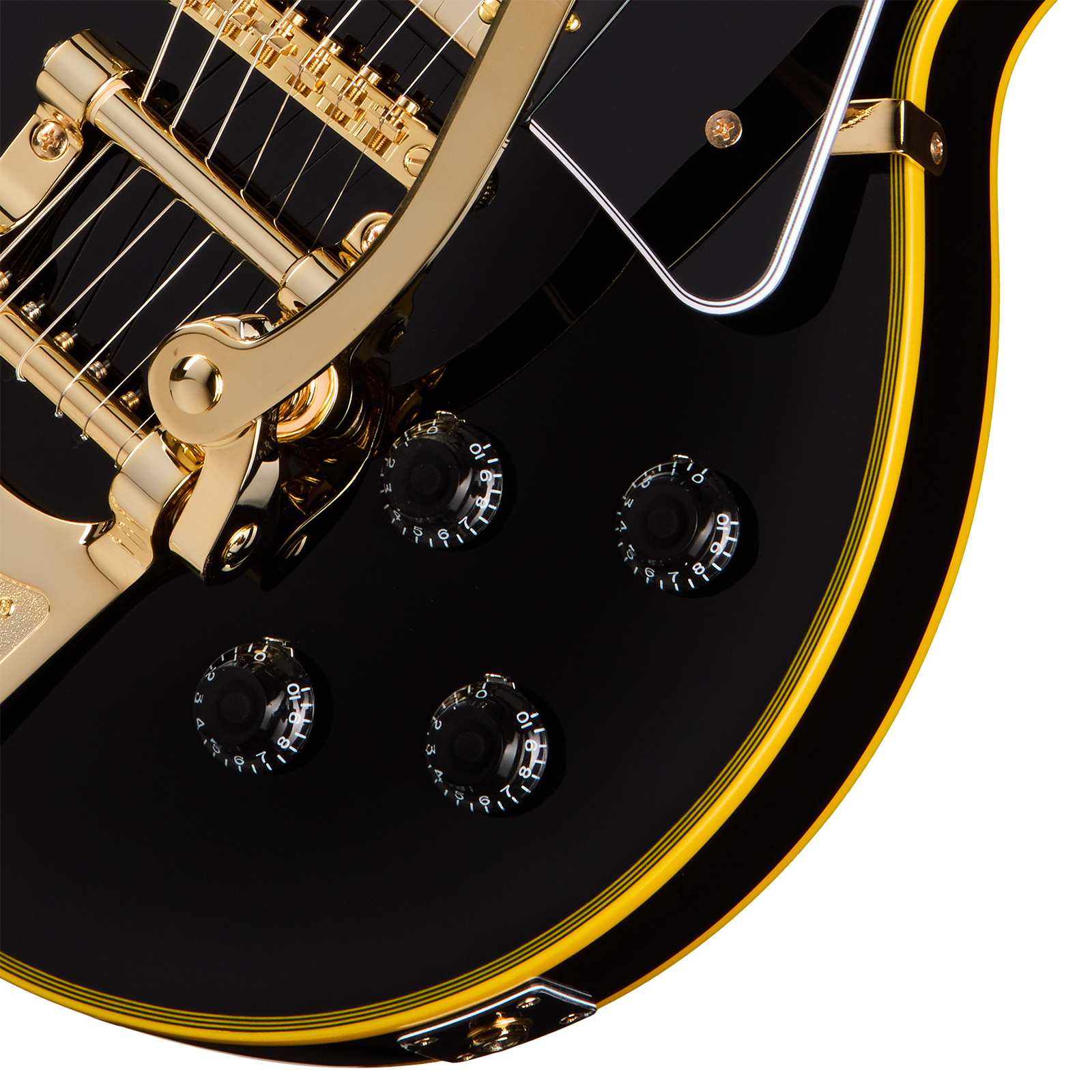 Epiphone Joe Bonamassa Les Paul Custom 1959 Bigsby Ltd Signature 2h Trem Ebo - Antique Ebony - Single cut electric guitar - Variation 3