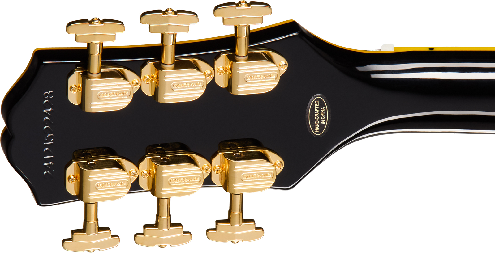 Epiphone Joe Bonamassa Les Paul Custom 1959 Bigsby Ltd Signature 2h Trem Ebo - Antique Ebony - Single cut electric guitar - Variation 4