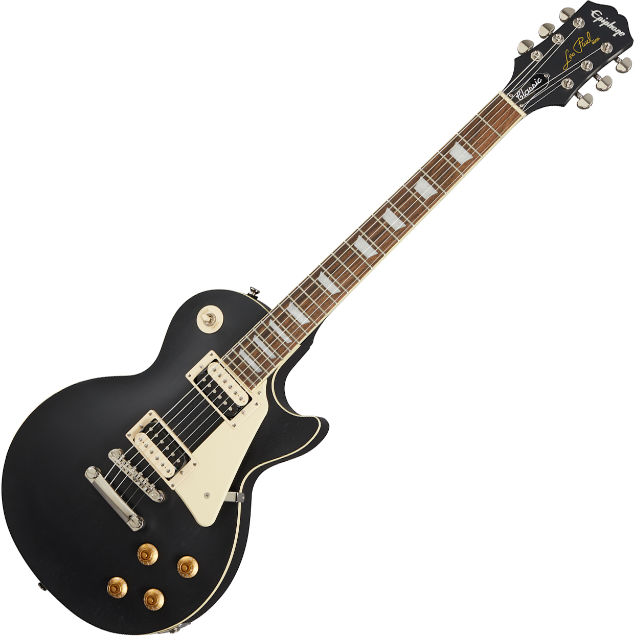 Epiphone Les Paul Classic Modern - worn ebony Solid body electric ...