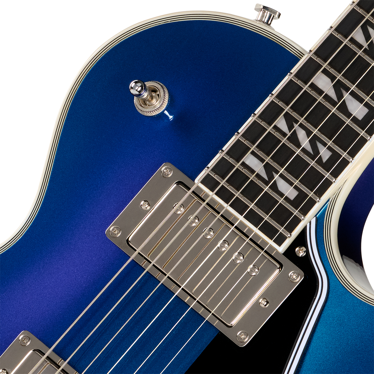 Epiphone Les Paul Custom Futura Ibg 2h Ht Eb - Twilight Shift - Single cut electric guitar - Variation 3