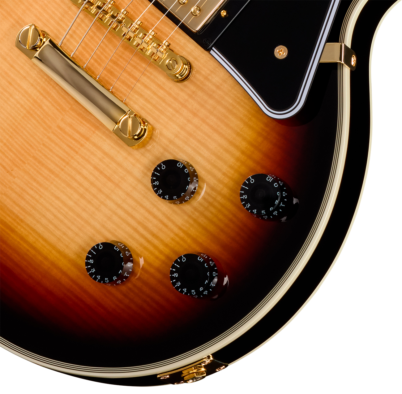 Epiphone Les Paul Custom Igc 2h Gibson Ht Eb - Sedona Burst - Single cut electric guitar - Variation 3