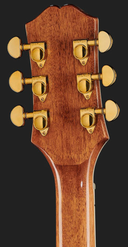 Epiphone Les Paul Custom Koa 2h Ht Eb - Natural - Single cut electric guitar - Variation 3