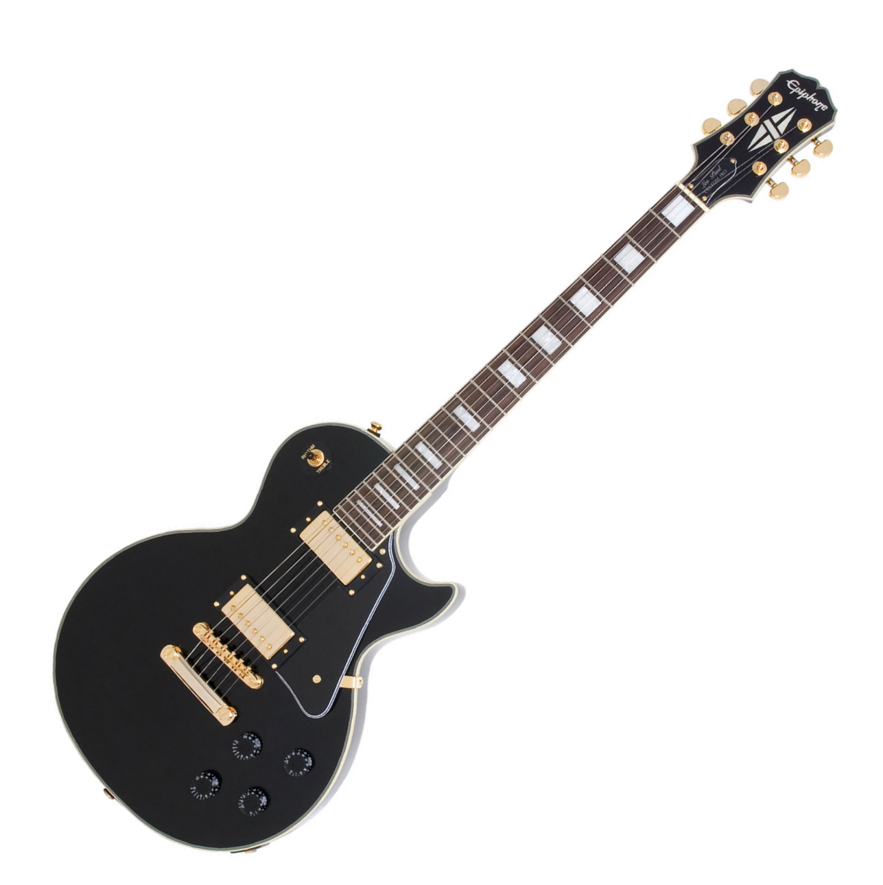 Epiphone Les Paul Custom Pro Gh - Ebony - Single cut electric guitar - Variation 5