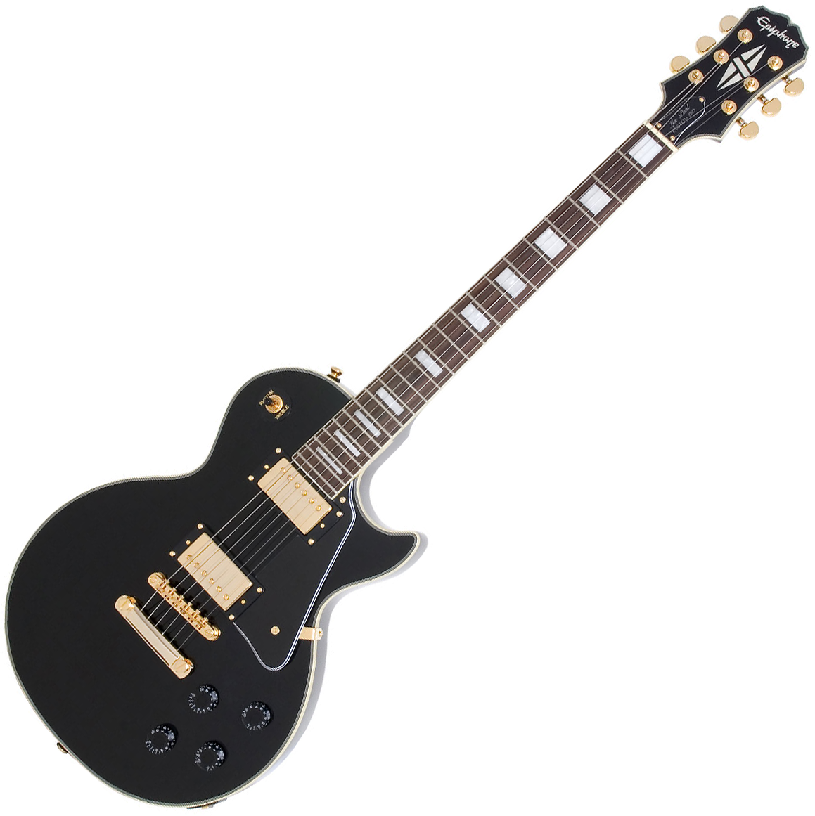 Epiphone Les Paul Custom Pro Gh - Ebony - Single cut electric guitar - Variation 6