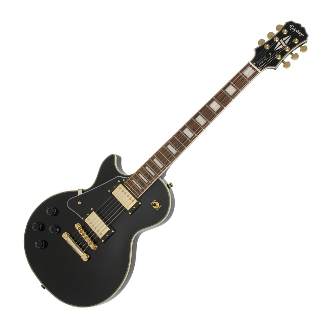 Epiphone Les Paul Custom Pro Lh Gaucher - Ebony - Left-handed electric guitar - Variation 5
