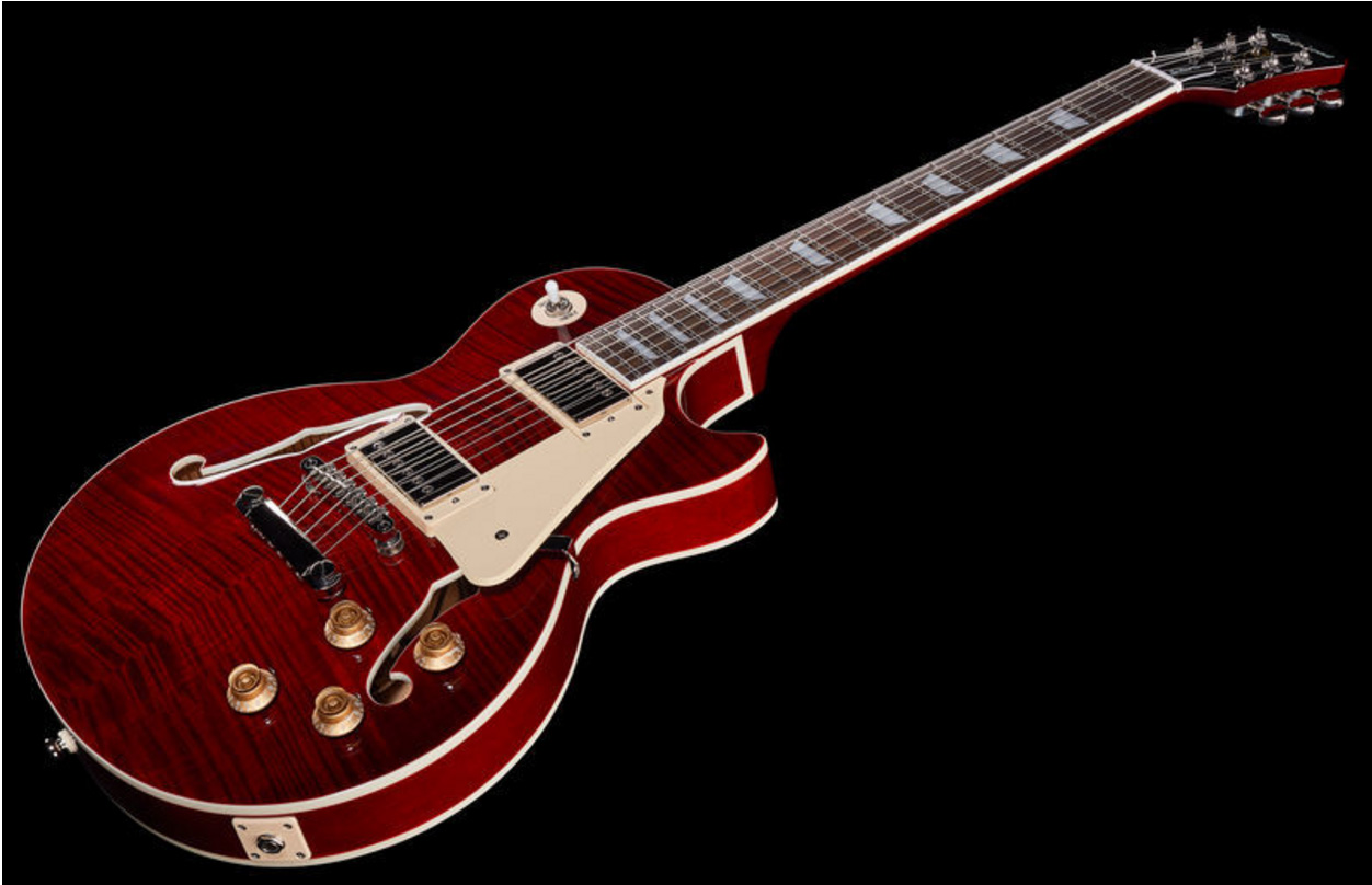 Epiphone Les Paul ES PRO - wine red Semi-hollow electric guitar red