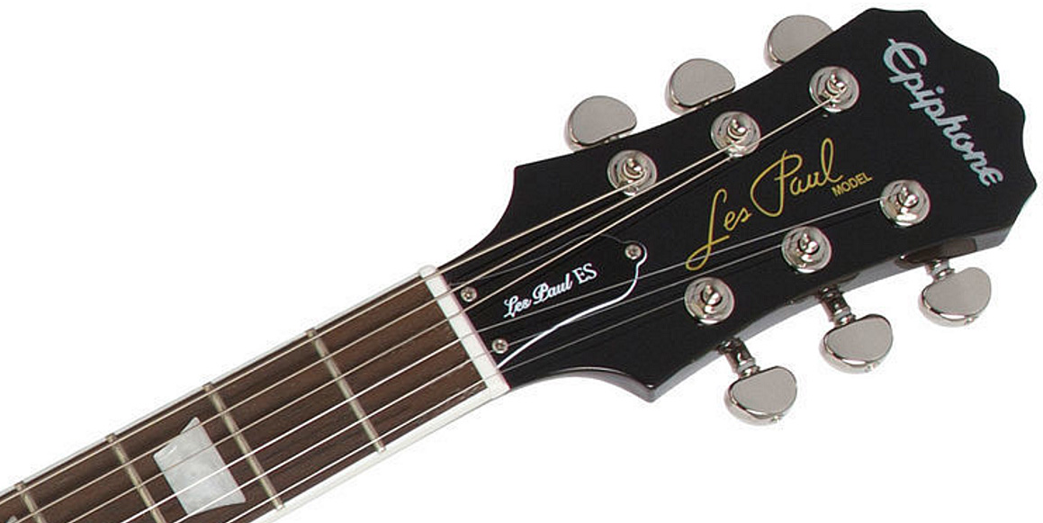 Epiphone Les Paul Es Pro 2016 - Trans Black - Semi-hollow electric guitar - Variation 4