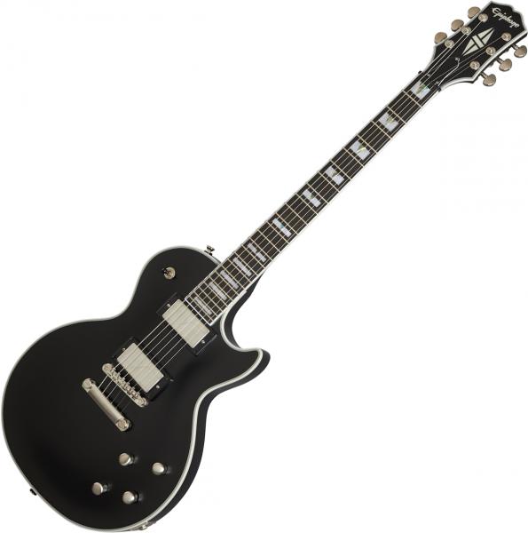 Solid body electric guitar Epiphone Modern Prophecy Les Paul - black aged