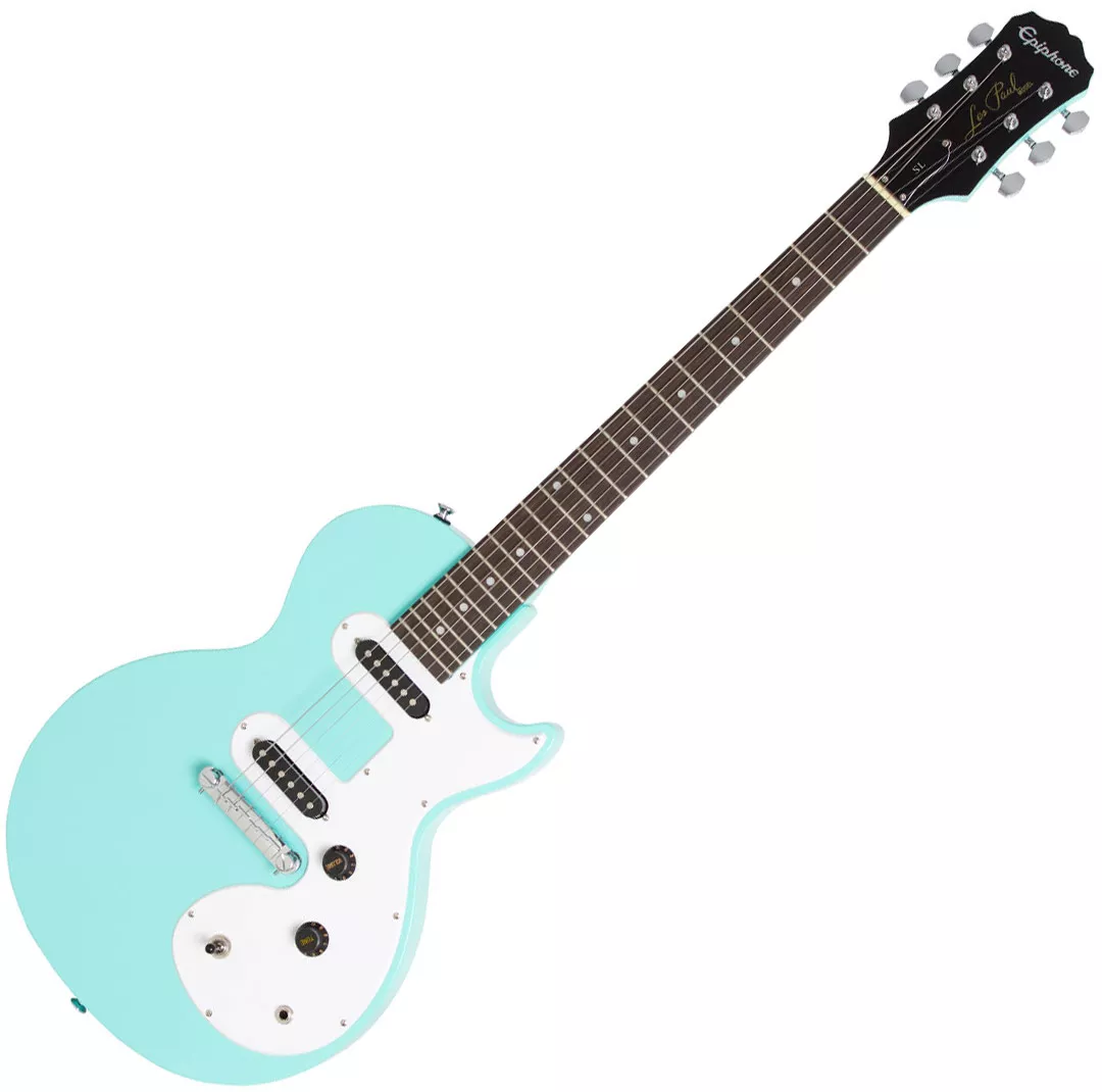 Les Paul SL - turquoise Single cut electric guitar Epiphone