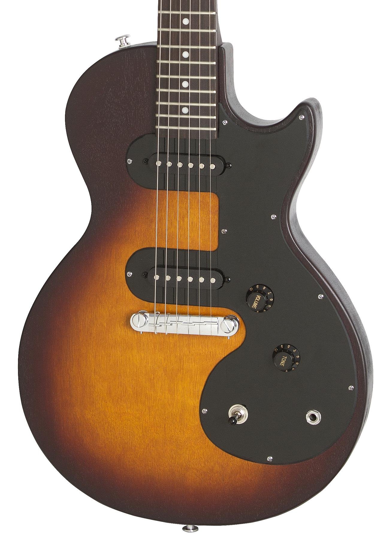 Epiphone Les Paul Melody Maker E1 2s Ht - Vintage Sunburst - Single cut electric guitar - Variation 1