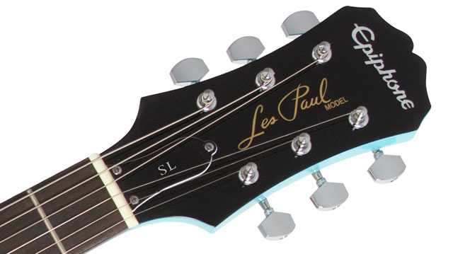 Epiphone Les Paul Sl 2s  Ht - Turquoise - Single cut electric guitar - Variation 4