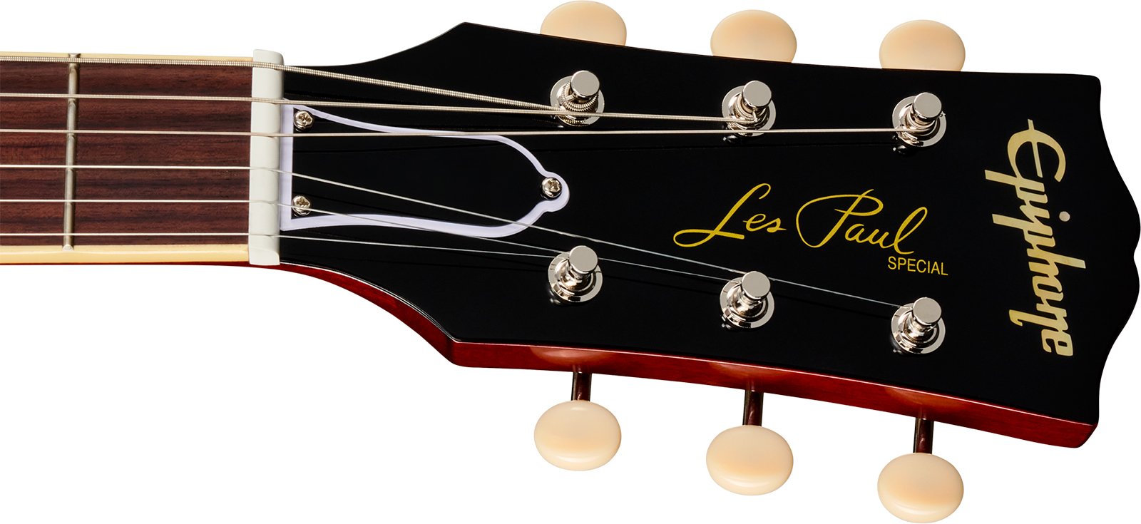 Epiphone Les Paul Special 1960 Dc Reissue Ibc 2s P90 Gibson Ht Rw - Cherry Red - Double cut electric guitar - Variation 4