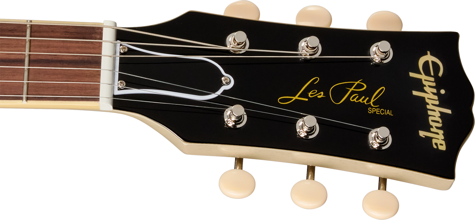 Epiphone Les Paul Special 1960 Dc Reissue Ibc 2s P90 Gibson Ht Rw - Tv White - Double cut electric guitar - Variation 4