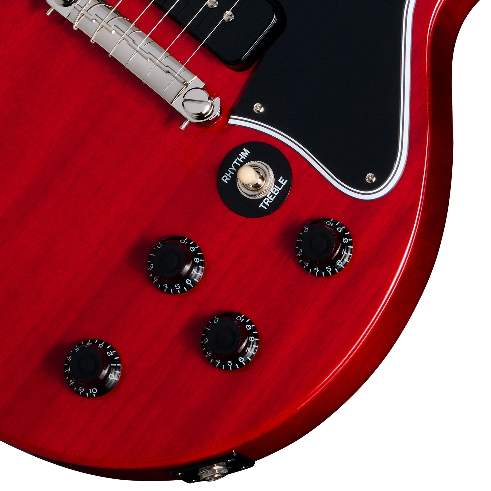 Epiphone Les Paul Special Double Cut Dc Ibg 2s P90 Ht Rw - Cherry Red - Double cut electric guitar - Variation 3