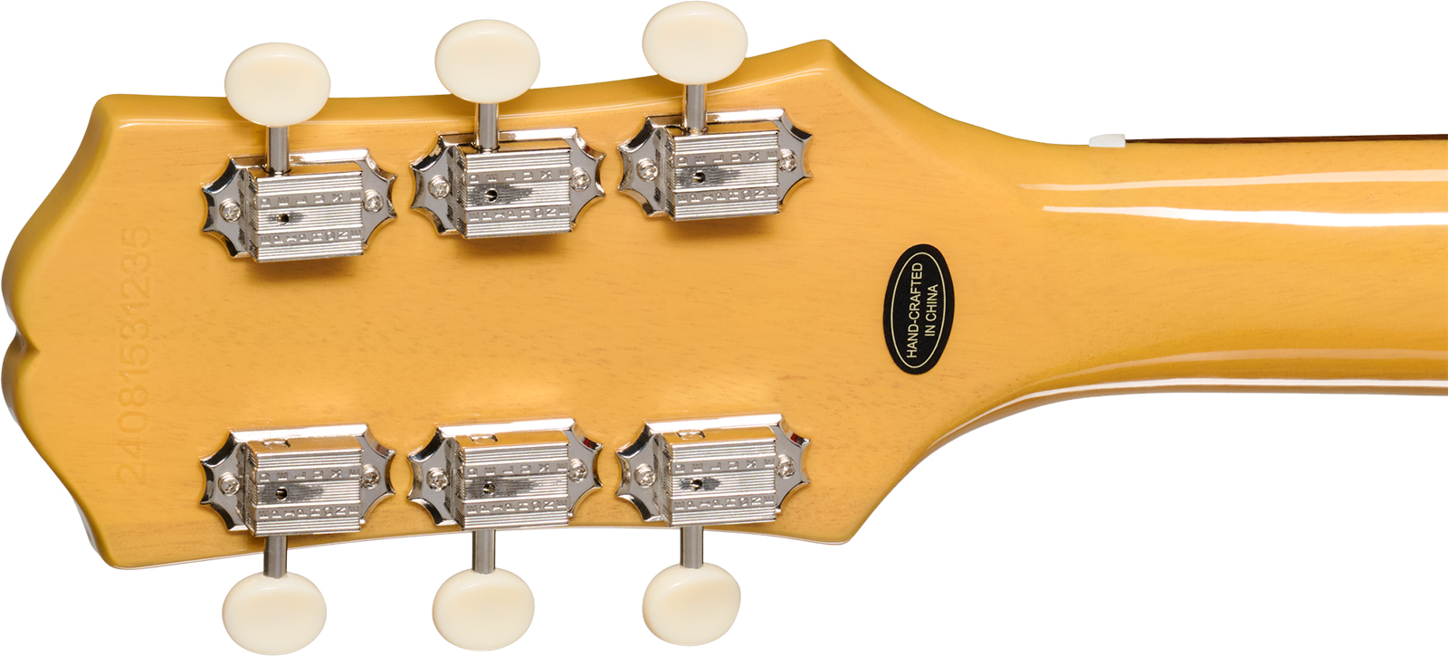 Epiphone Les Paul Special Double Cut Dc Ibg 2s P90 Ht Rw - Tv Yellow - Double cut electric guitar - Variation 4
