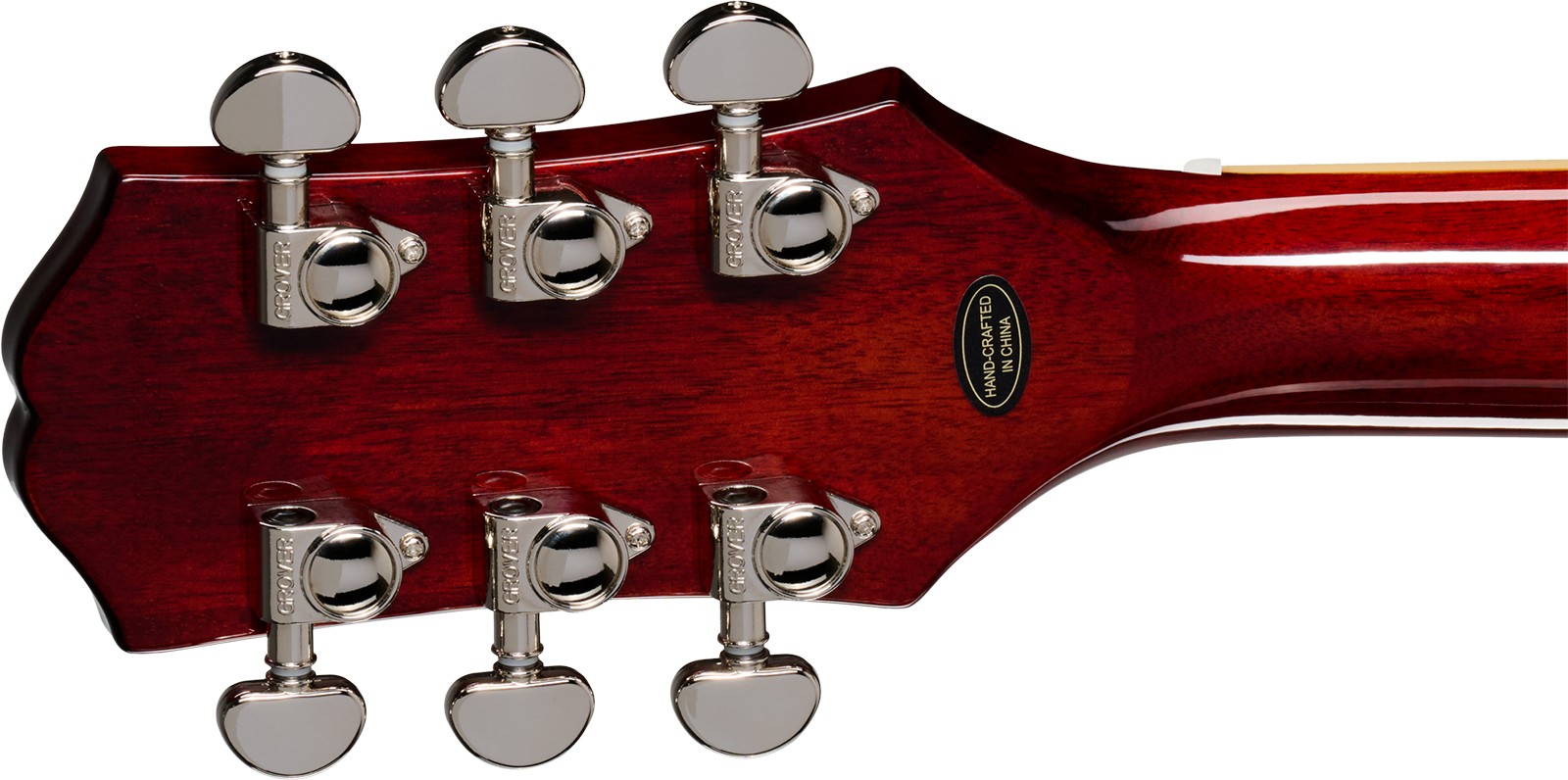 Epiphone Les Paul Special Double Cut Figured Ibg Dc 2s P90 Ht Rw - Bourbon Burst - Double cut electric guitar - Variation 4