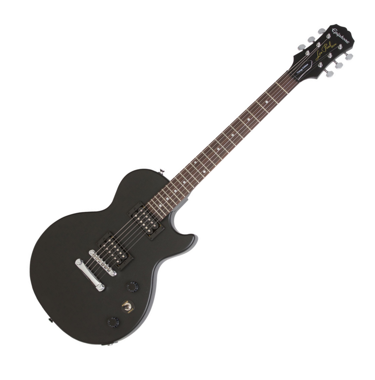 Epiphone Les Paul Special Ve 2016 - Vintage Worn Ebony - Single cut electric guitar - Variation 5