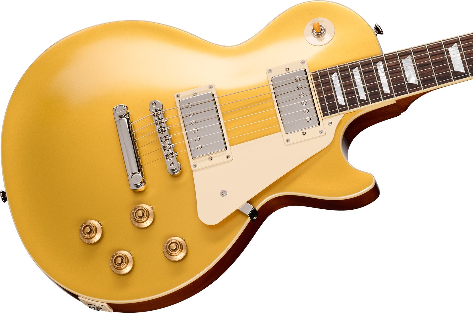 Epiphone Les Paul Standard 1957 Goldtop Reissue Ins.by.g.c 2h Gibson Ht Rw - Antique Gold - Single cut electric guitar - Variation 3