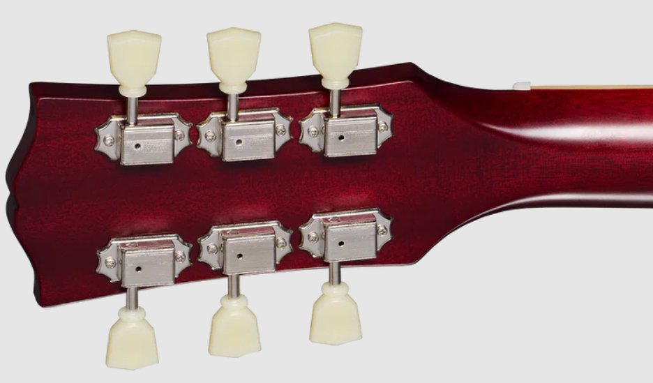 Epiphone Les Paul Standard 1959 Igc 2h Gibson Ht Lau - Washed Cherry Sunburst - Single cut electric guitar - Variation 4