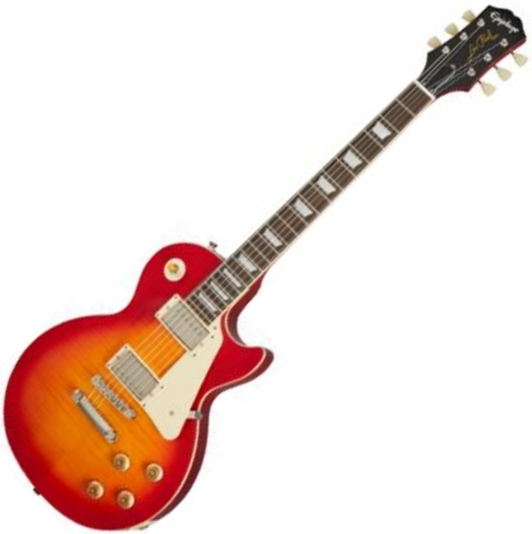 Solid body electric guitar Epiphone 1959 Les Paul Standard Outfit - Aged dark cherry burst
