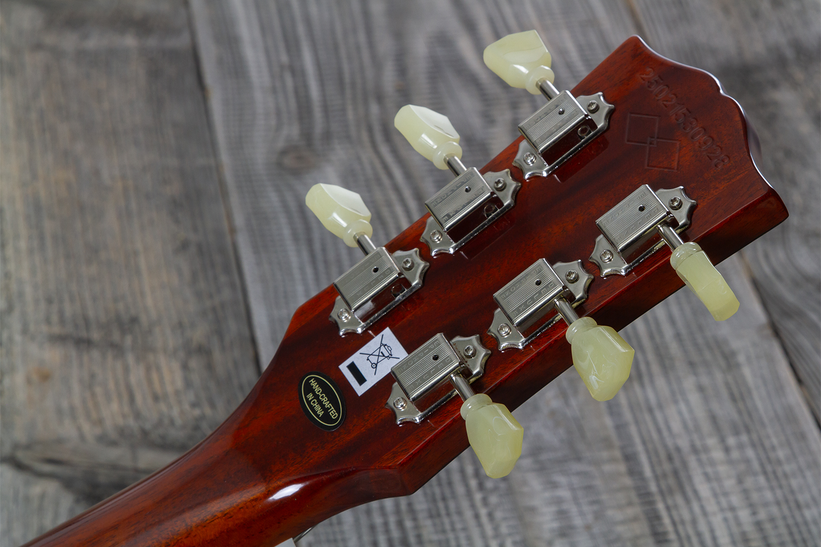 Epiphone Les Paul Standard 1959 Reissue Igc 2h Gibson Ht Rw - Lemon Burst - Single cut electric guitar - Variation 13