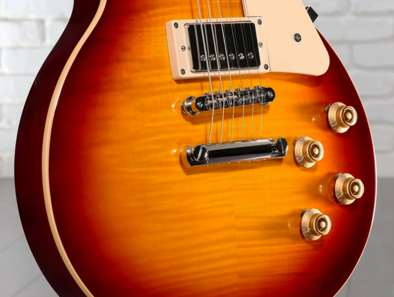 Epiphone Les Paul Standard 1959 Reissue Igc 2h Gibson Ht Rw - Royal Teaburst - Single cut electric guitar - Variation 4