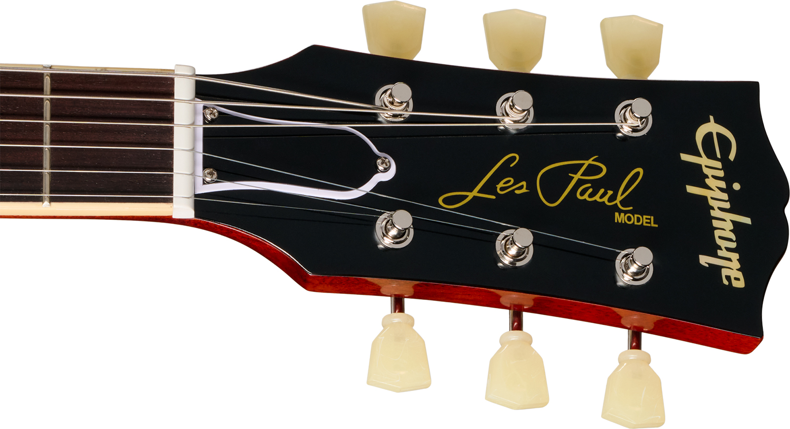 Epiphone Les Paul Standard 1959 Reissue Igc 2h Gibson Ht Rw - Golden Poppy Burst - Single cut electric guitar - Variation 4