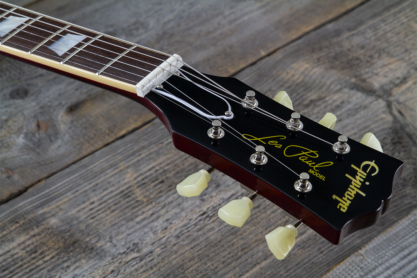 Epiphone Les Paul Standard 1959 Reissue Igc 2h Gibson Ht Rw - Sunburst Fade - Single cut electric guitar - Variation 6