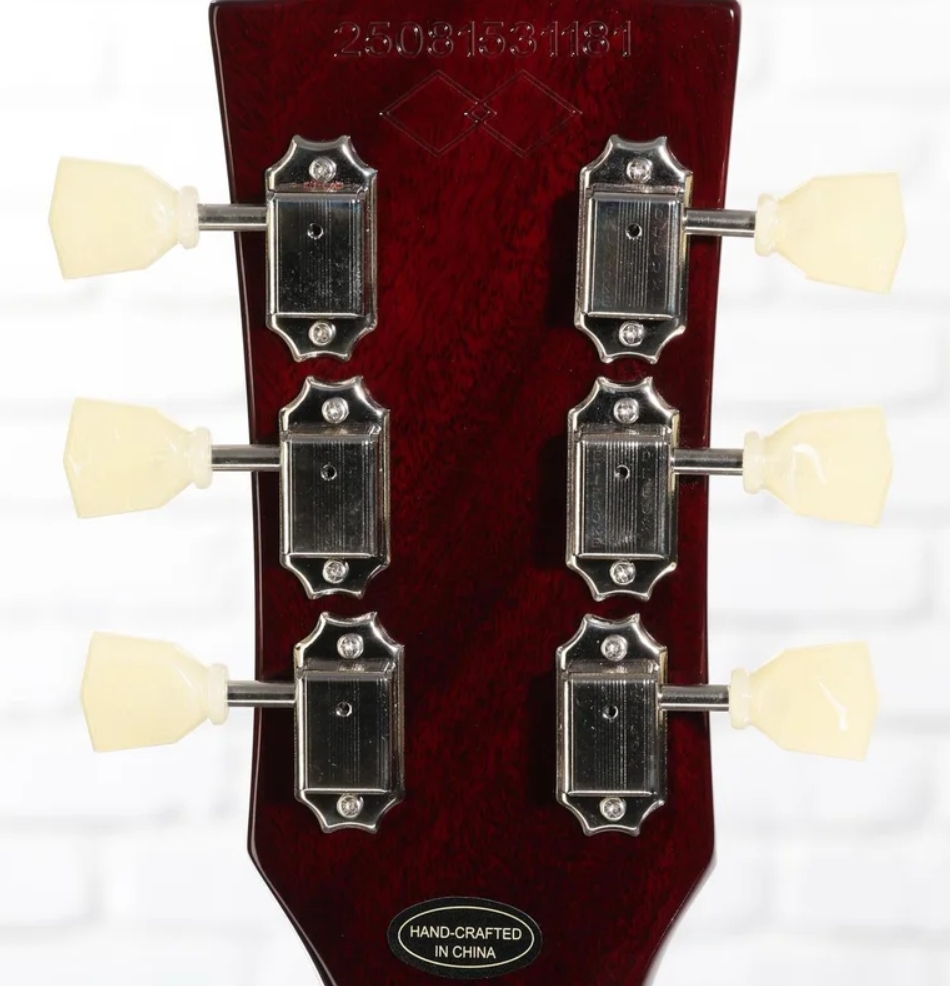 Epiphone Les Paul Standard 1959 Reissue Igc 2h Gibson Ht Rw - Royal Teaburst - Single cut electric guitar - Variation 7