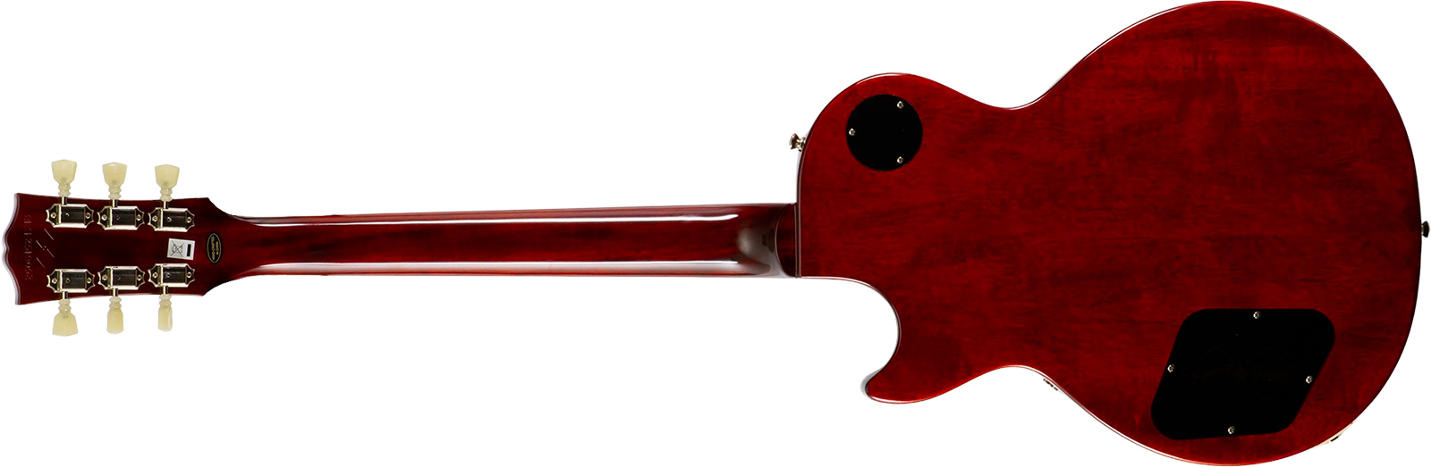 Epiphone Les Paul Standard 1960 Reissue Igc 2h Gibson Ht Rw - Tangerine Burst - Single cut electric guitar - Variation 7