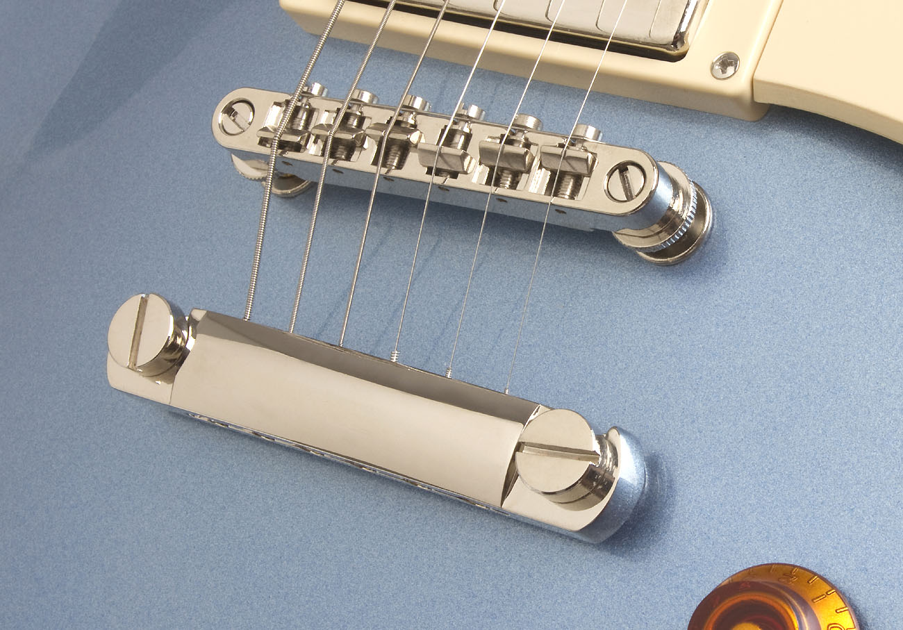 Epiphone Les Paul Standard Hh Ht Pf - Pelham Blue - Single cut electric guitar - Variation 2