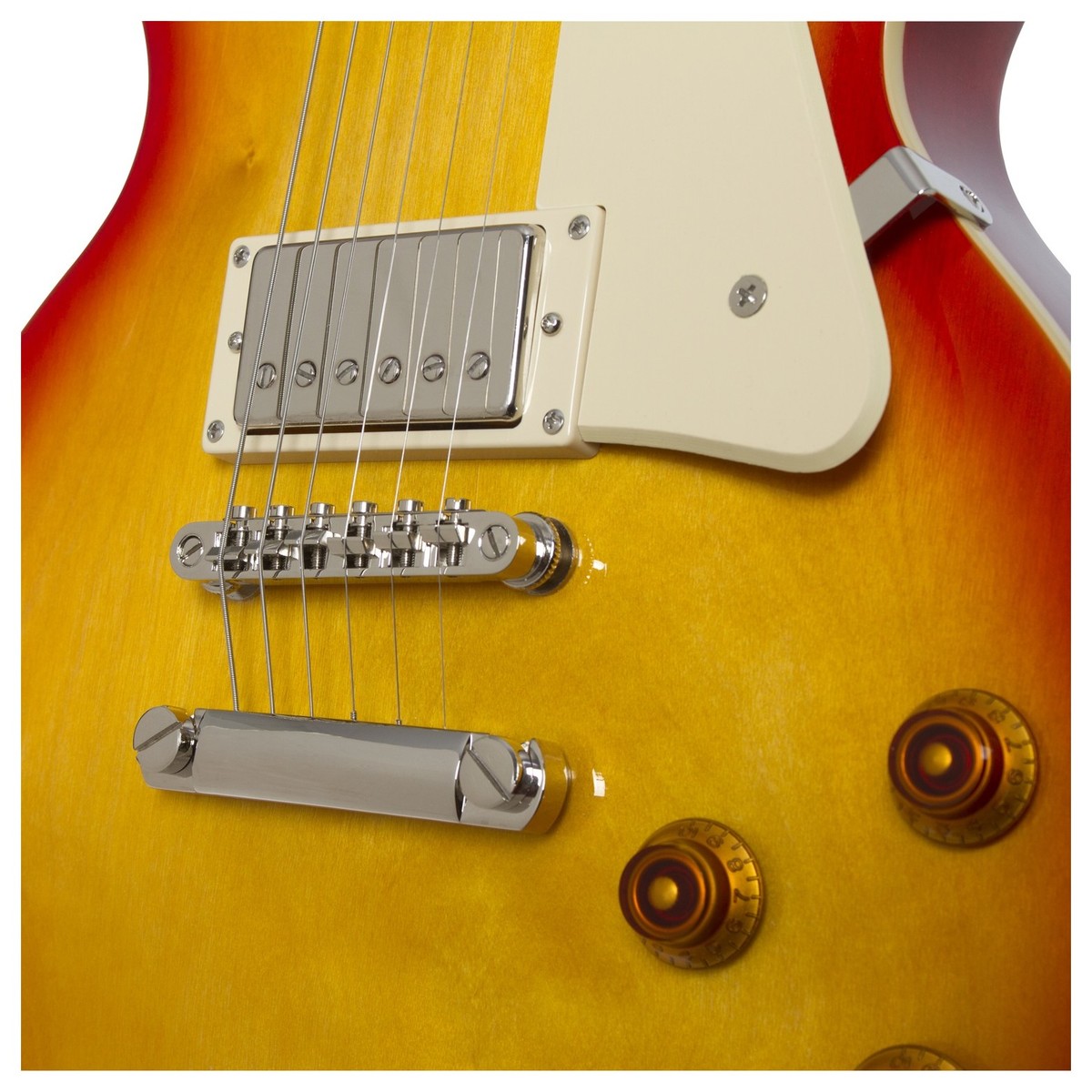 Epiphone Les Paul Standard Hh Ht Pf - Faded Cherry Sunburst - Single cut electric guitar - Variation 3