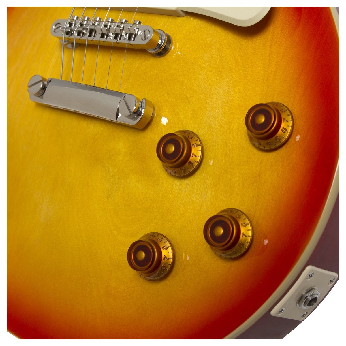Epiphone Les Paul Standard Hh Ht Pf - Faded Cherry Sunburst - Single cut electric guitar - Variation 4