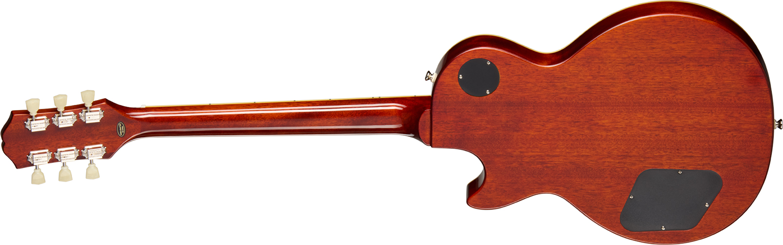 Epiphone Les Paul Standard 50s Figured Ibg Original 2h Ht Rw - Washed Cherry Sunburst - Single cut electric guitar - Variation 1