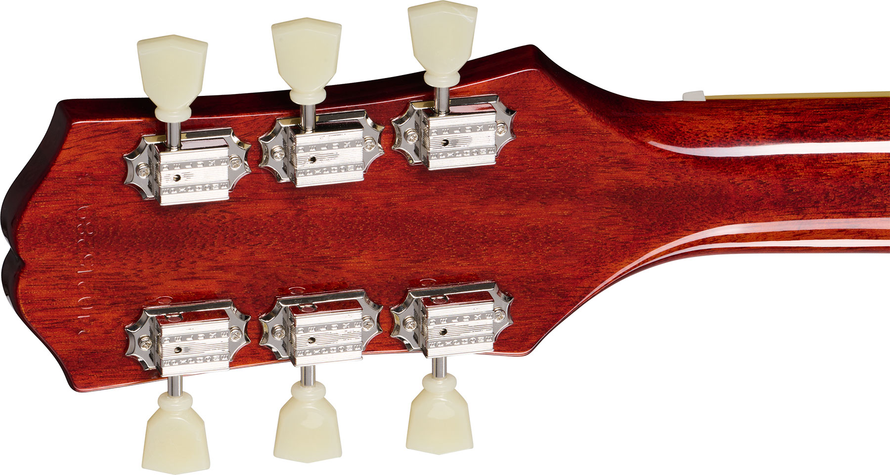 Epiphone Les Paul Standard 50s Figured Insp. By Gibson 2h Ht Lau - Bourbon Burst - Single cut electric guitar - Variation 4