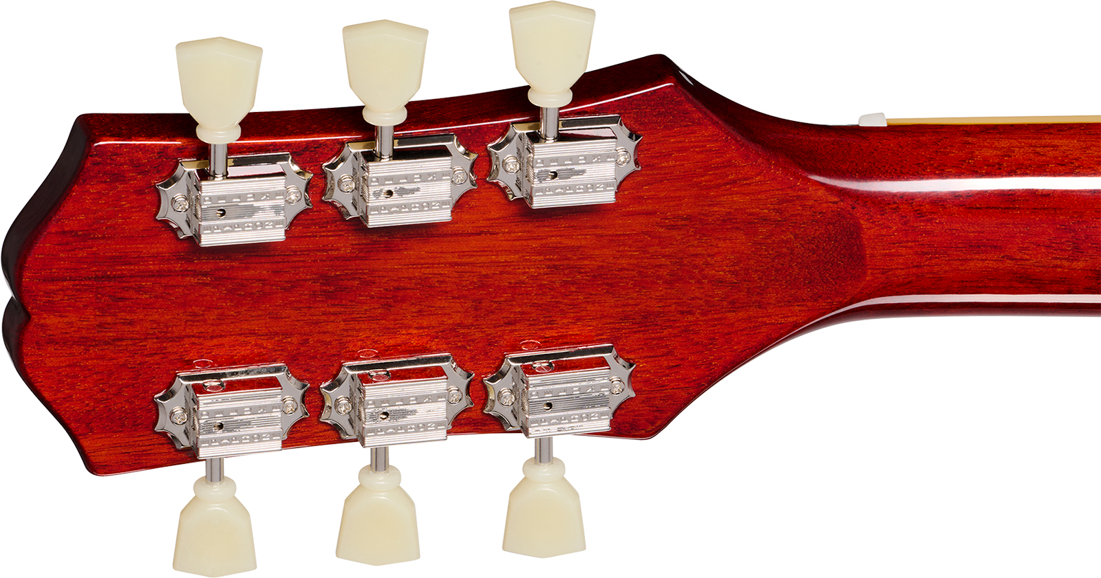 Epiphone Les Paul Standard 50s Figured Lh Ibg Original Gaucher 2h Ht Rw - Washed Cherry Sunburst - Single cut electric guitar - Variation 4