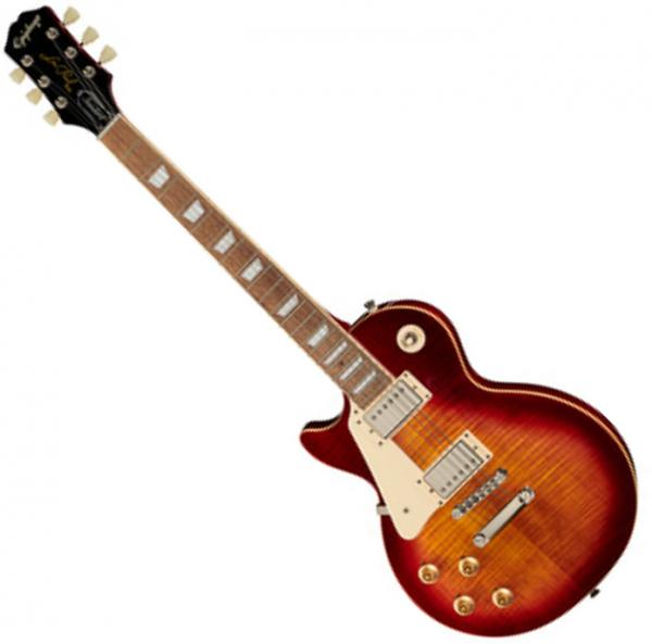Solid body electric guitar Epiphone Les Paul Standard 50s Left Hand - Heritage cherry sunburst
