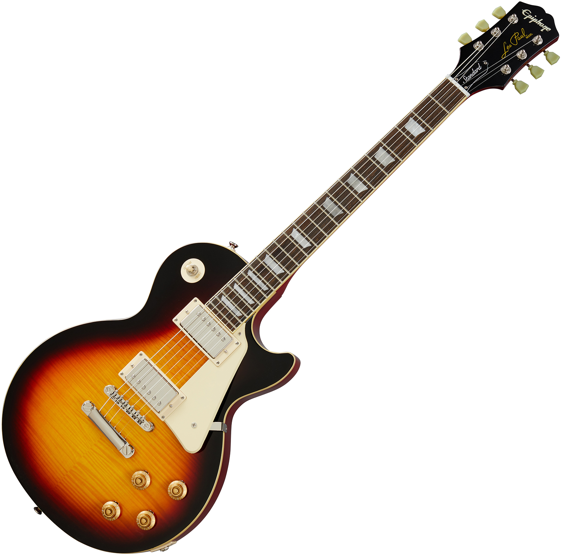 Epiphone Les Paul Standard 50s 2h Ht Rw - Vintage Sunburst - Single cut electric guitar - Variation 1