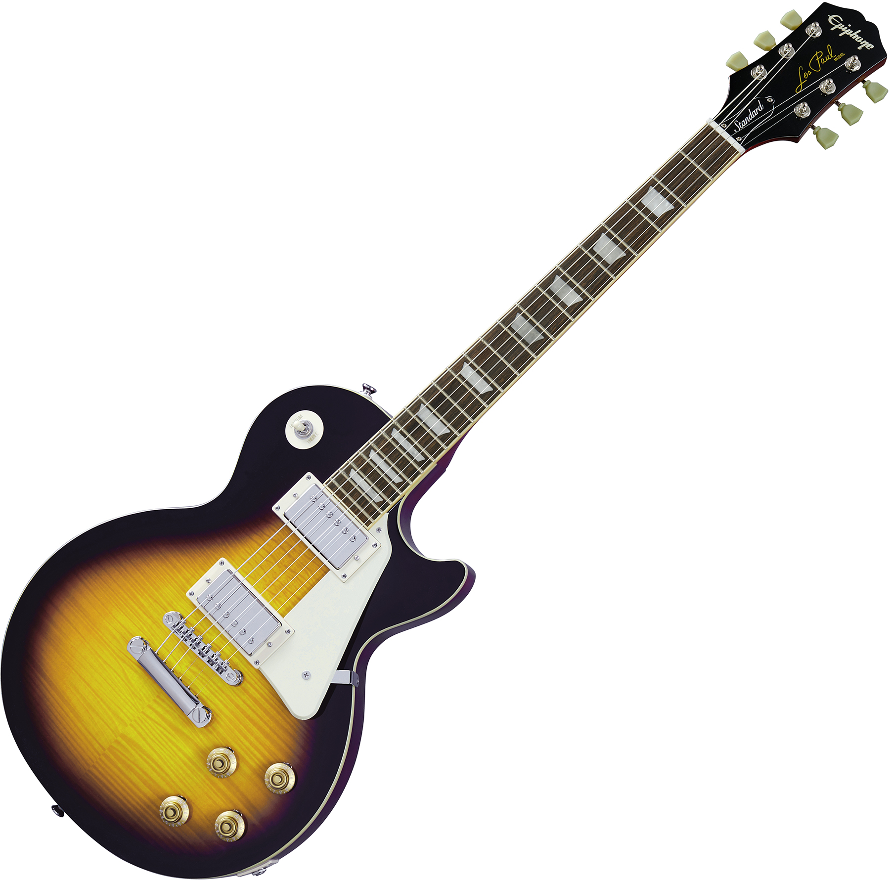 Epiphone Les Paul Standard 50s 2h Ht Rw - Vintage Sunburst - Single cut electric guitar - Variation 3