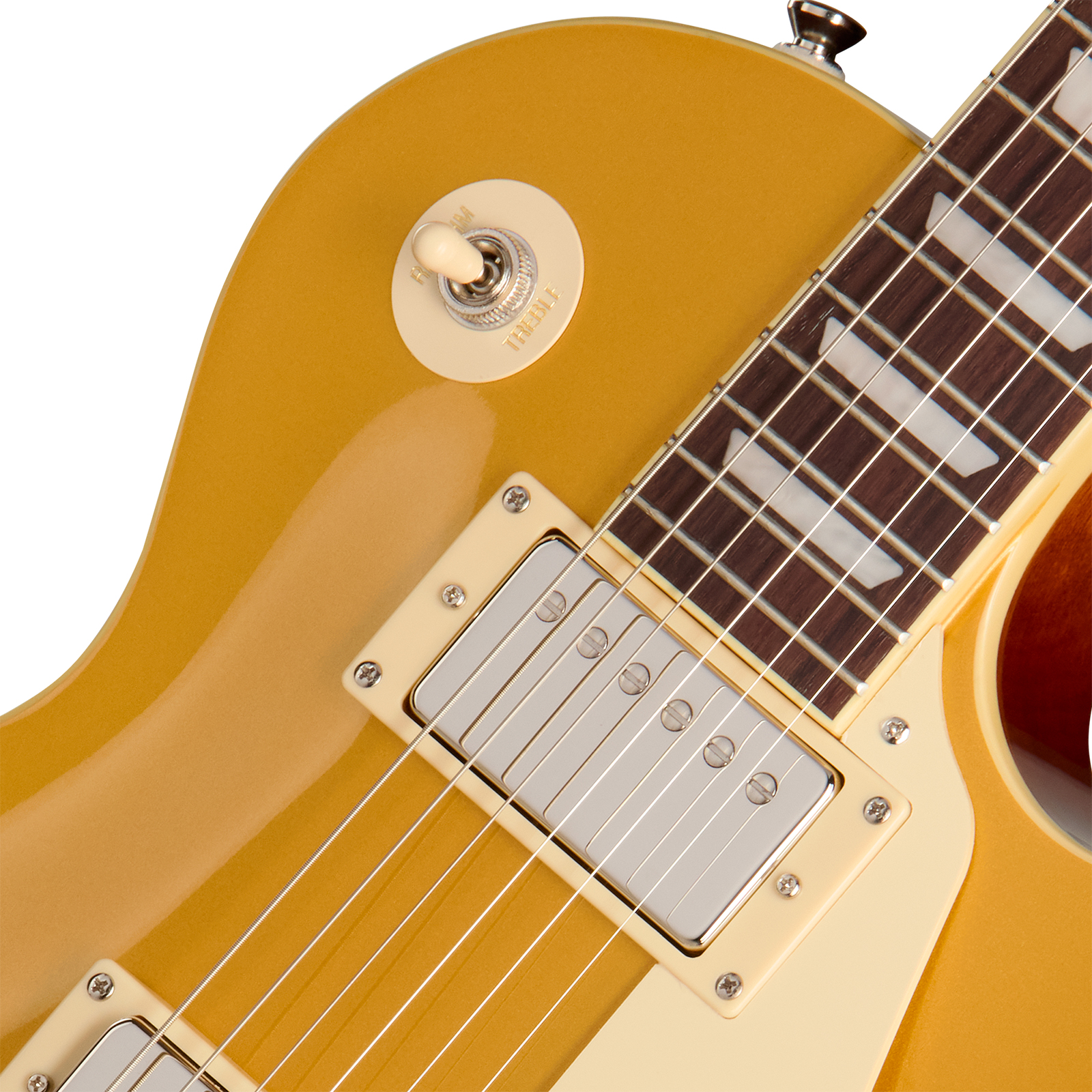 Epiphone Les Paul Standard 50s Ibg Original 2h Ht Rw - Goldtop - Single cut electric guitar - Variation 2