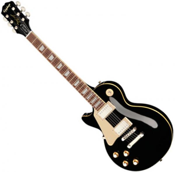 Solid body electric guitar Epiphone Les Paul Standard 60s Left Hand - Ebony