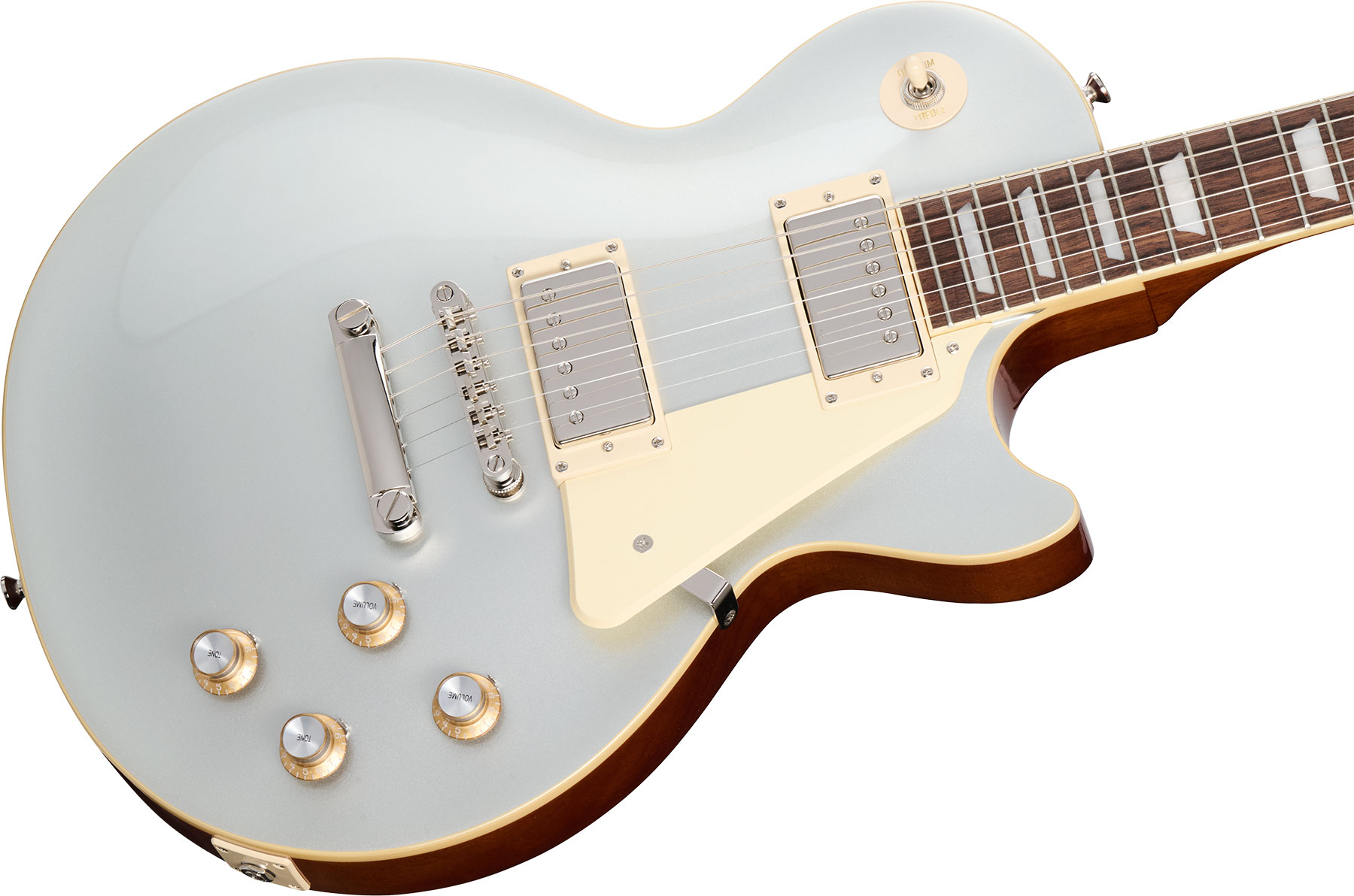 Epiphone Les Paul Standard 60s Insp. By Gibson 2h Ht Lau - Silver Mist - Single cut electric guitar - Variation 3