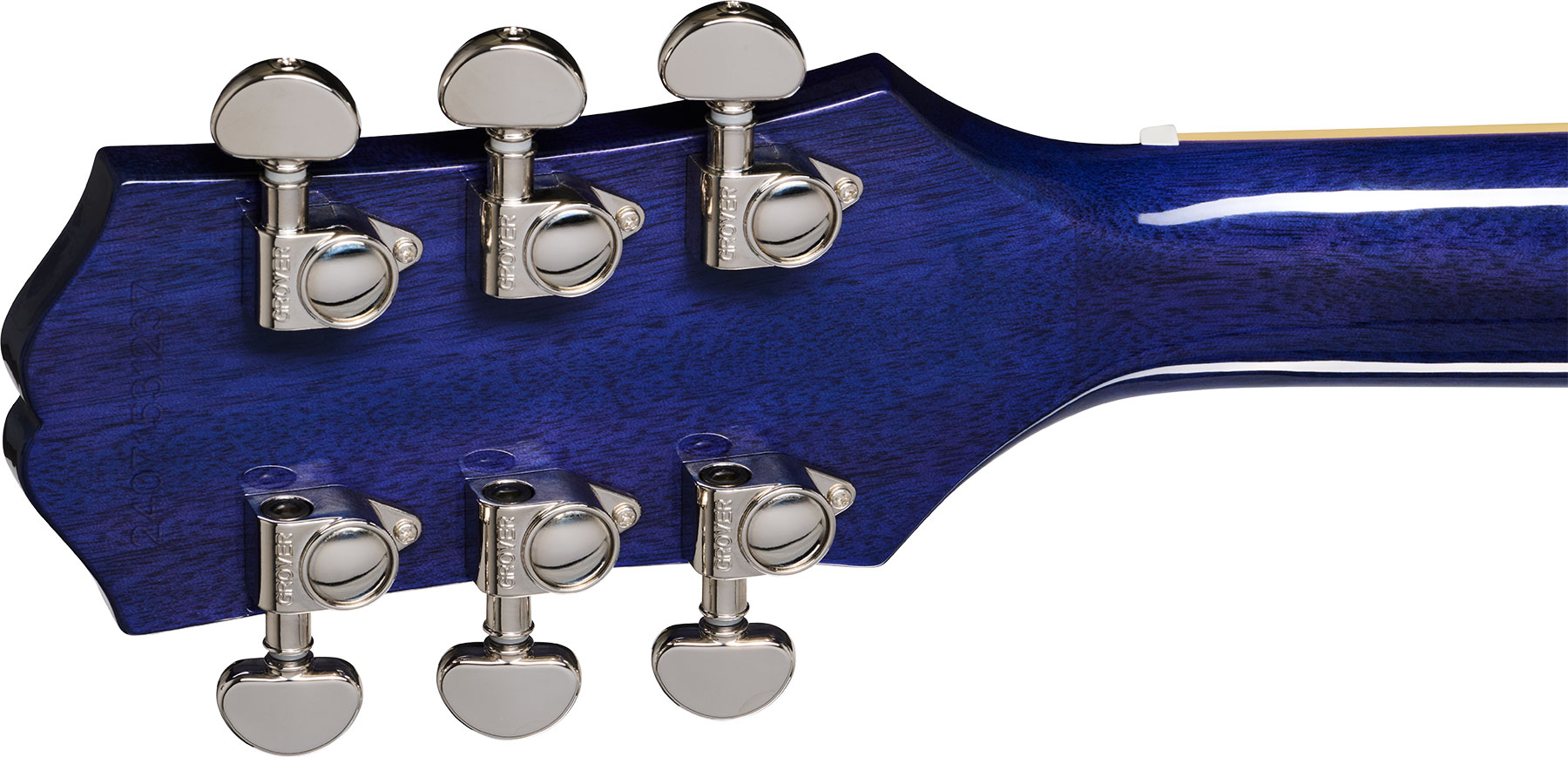 Epiphone Les Paul Standard 60s Figured Insp. By Gibson 2h Ht Lau - Blueberry Burst - Single cut electric guitar - Variation 4
