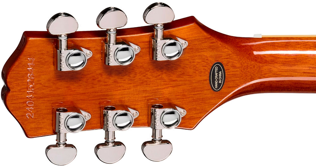 Epiphone Les Paul Standard 60s Quilt Top Ltd Ibg Original 2h Ht Lau - Washed Cherry Sunburst - Single cut electric guitar - Variation 2