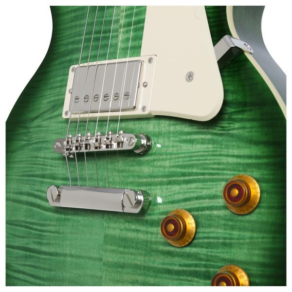Epiphone Les Paul Standard Plus Top Pro 18 Green Burst Solid Body Electric Guitar Green Epiphone Les Paul Standard Plus Top Pro 18 Green Burst Solid Body Electric Guitar Green