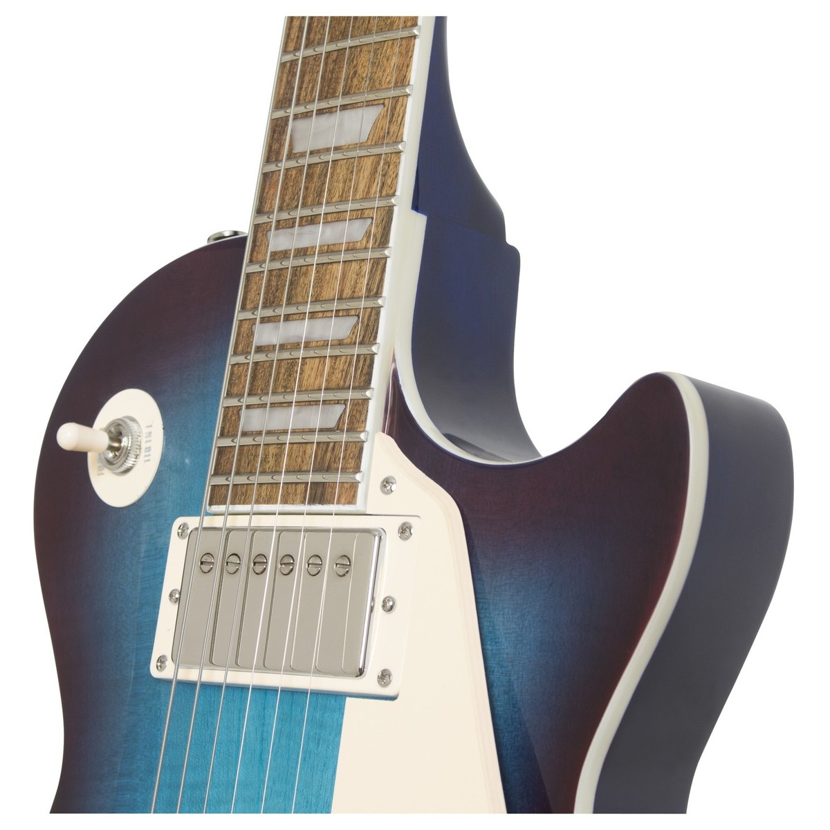 Epiphone Les Paul Standard Plus Top Pro Hh Ht Pf - Blueberry Burst - Single cut electric guitar - Variation 2